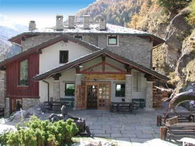 À l'Hostellerie Du Paradis Valsavarenche Exterior foto